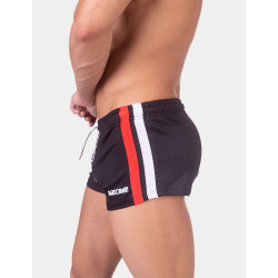Barcode Berlin Short Timur Noir Rouge Blanc